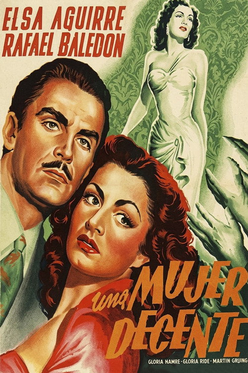Una mujer decente poster