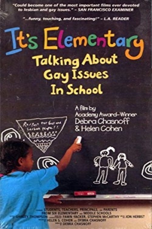It’s Elementary: Talking About Gay Issues in School poster