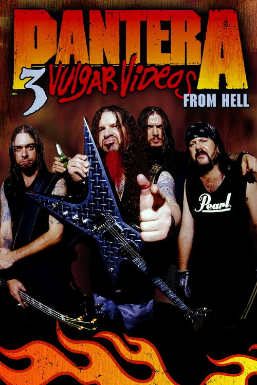 Pantera – 3 Vulgar Videos From Hell poster