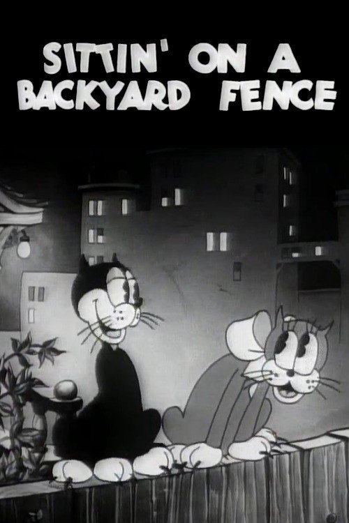 Sittin’ on a Backyard Fence poster