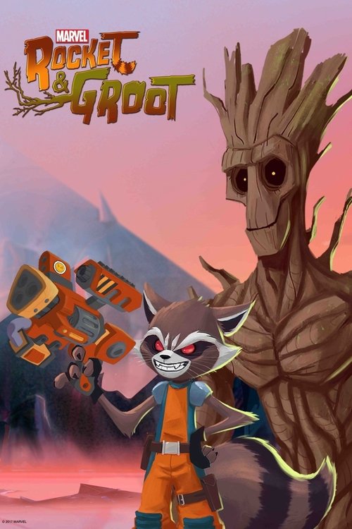 Marvel’s Rocket & Groot poster