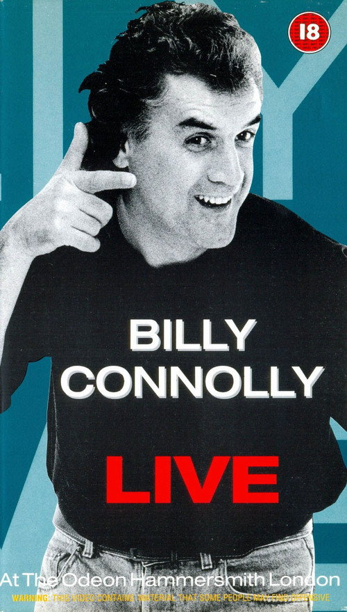 Billy Connolly – Live at the Odeon Hammersmith London poster