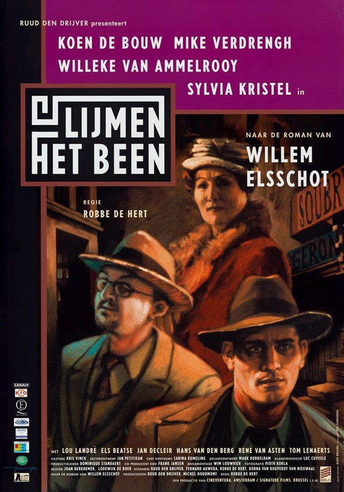 Lijmen/Het been poster
