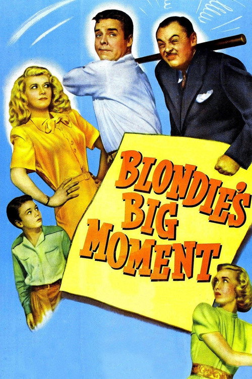 Blondie’s Big Moment poster