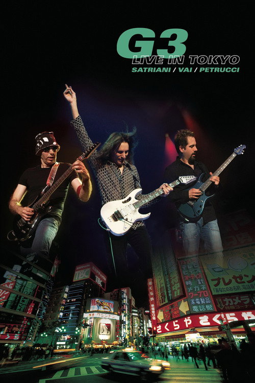 G3 – Live in Tokyo poster
