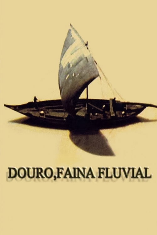 Working on the Douro River poster