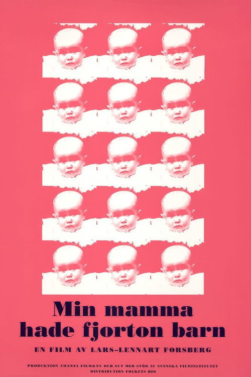 Min mamma hade 14 barn poster