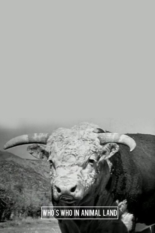 Who’s Who in Animal Land poster