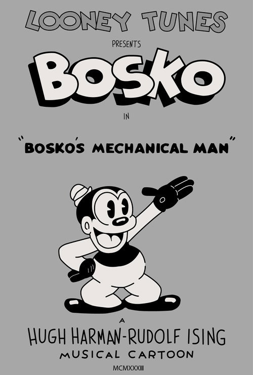 Bosko’s Mechanical Man poster