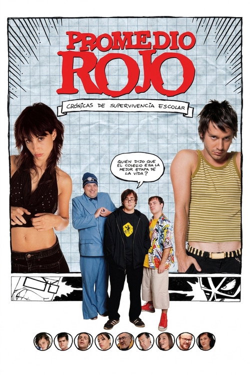 Promedio rojo poster