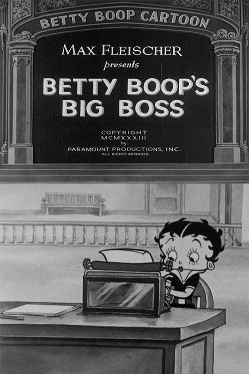 Betty Boop’s Big Boss poster
