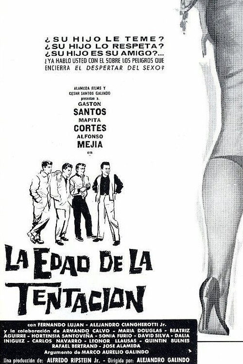 La edad de la tentación poster