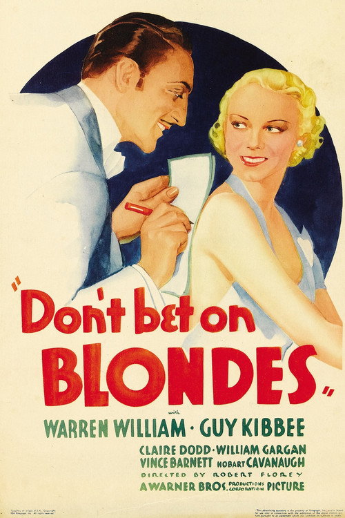 Don’t Bet on Blondes poster