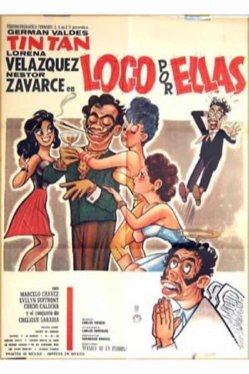 Loco por ellas poster