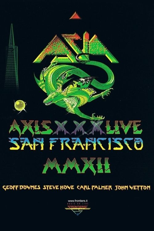 Asia – Axis XXX – Live San Francisco MMXII poster