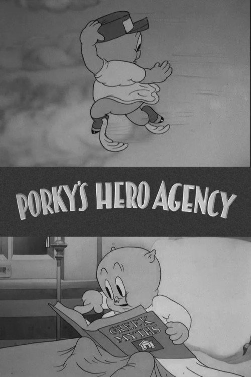 Porky’s Hero Agency poster
