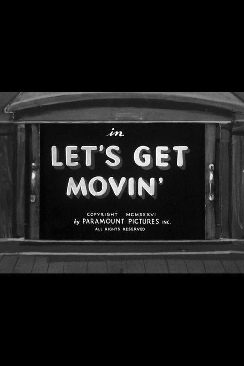 Let’s Get Movin’ poster