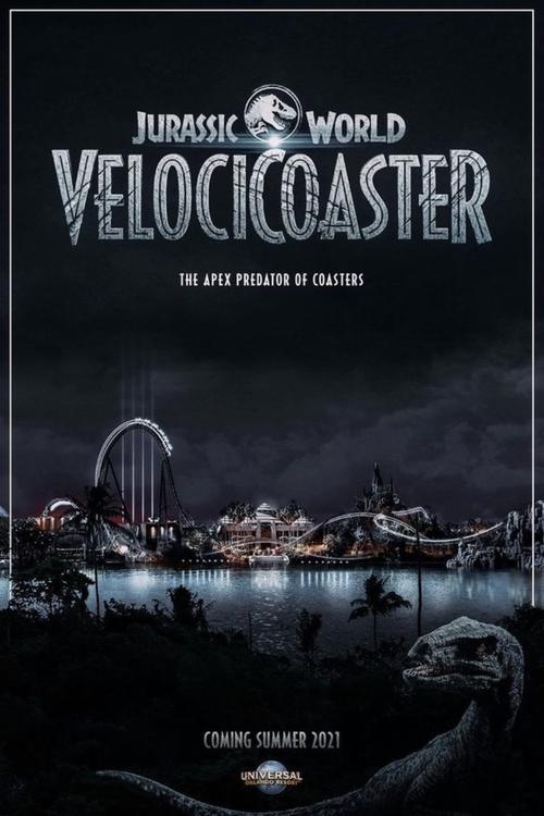 The Making of Jurassic World VelociCoaster poster