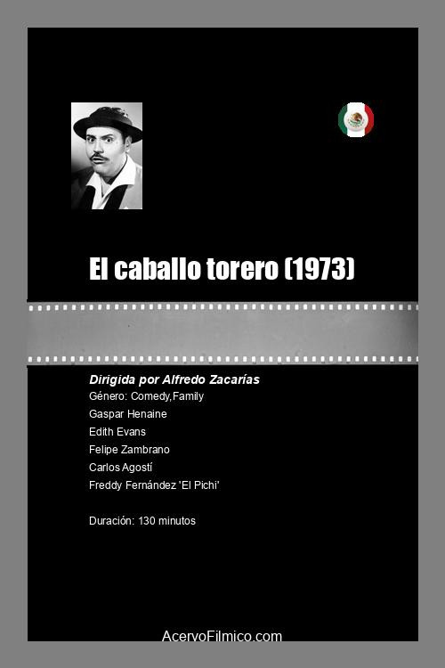 El caballo torero poster