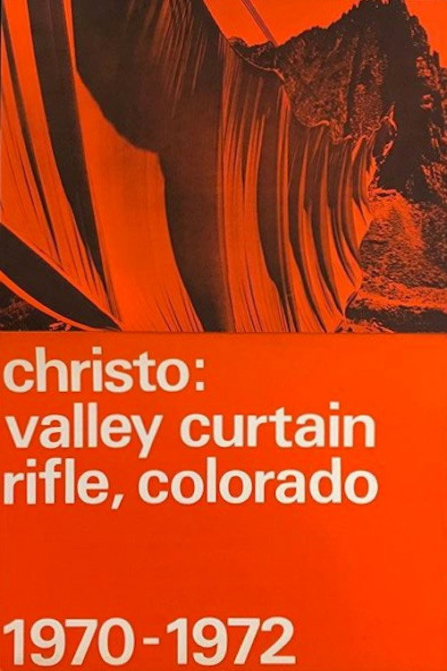 Christo’s Valley Curtain poster