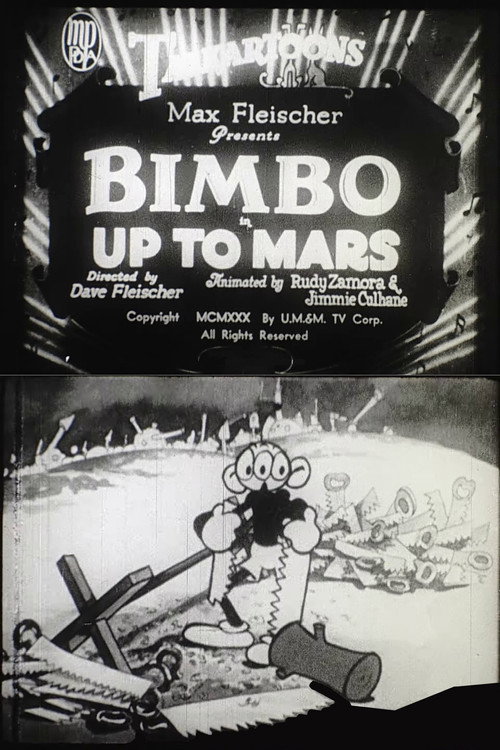 Up to Mars poster