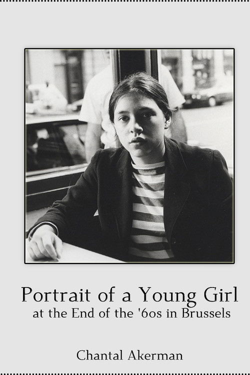 Portrait of a Young Girl at the End of the 60s in Brussels poster
