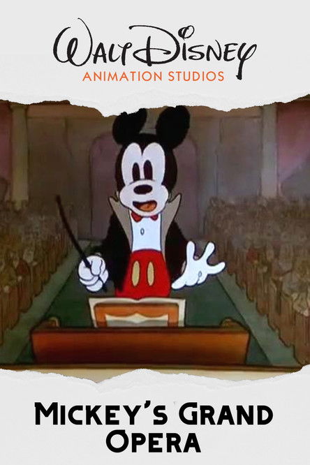 Mickey’s Grand Opera poster