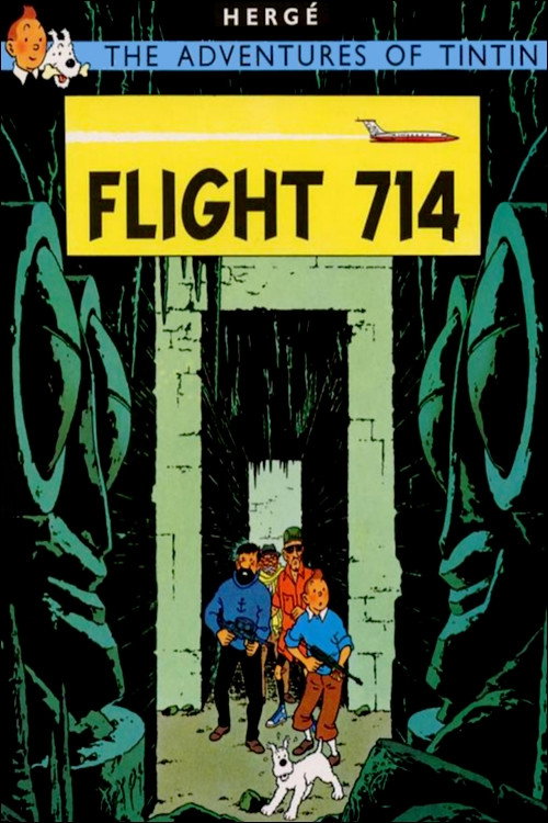 Flight 714 poster