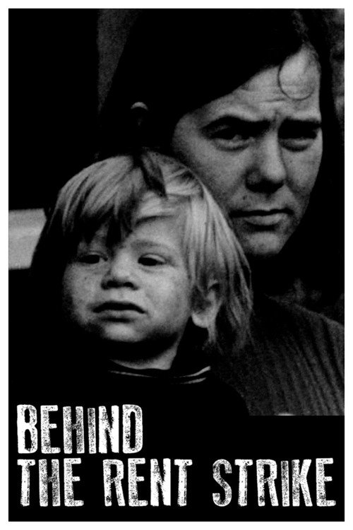 Behind the Rent Strike poster