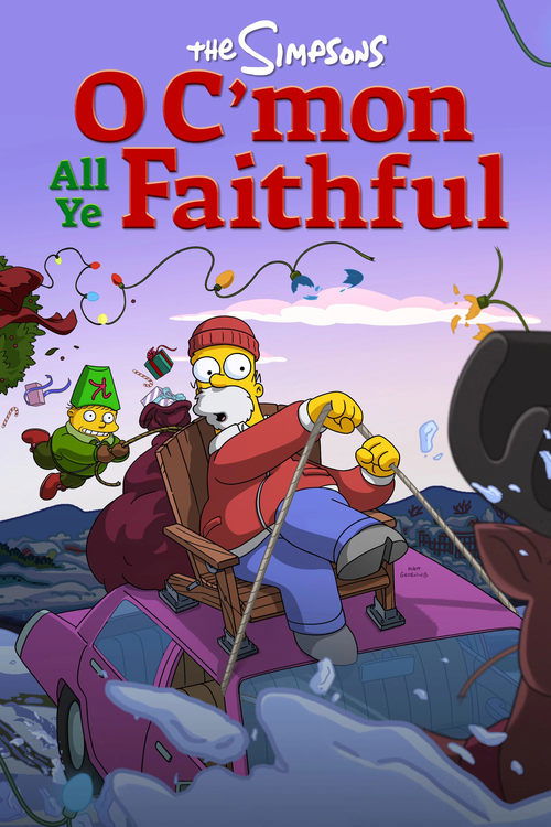 The Simpsons: O C’mon All Ye Faithful poster