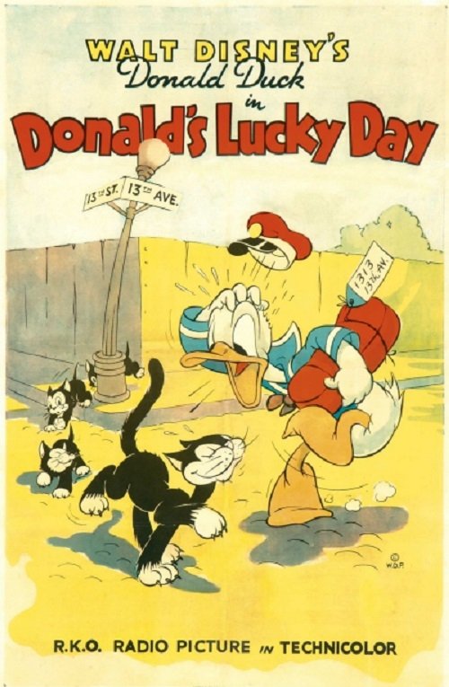 Donald’s Lucky Day poster