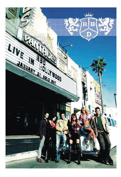 RBD – Live In Hollywood poster