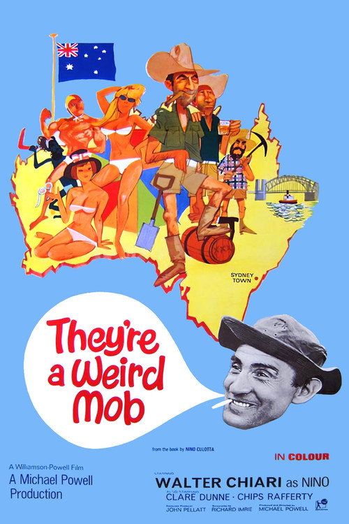 They’re a Weird Mob poster