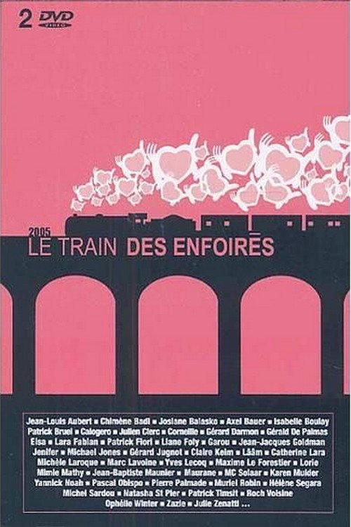 Les Enfoirés 2005 – Le train des Enfoirés poster