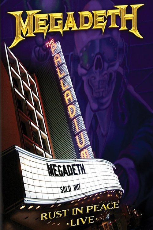 Megadeth – Rust in Peace Live poster