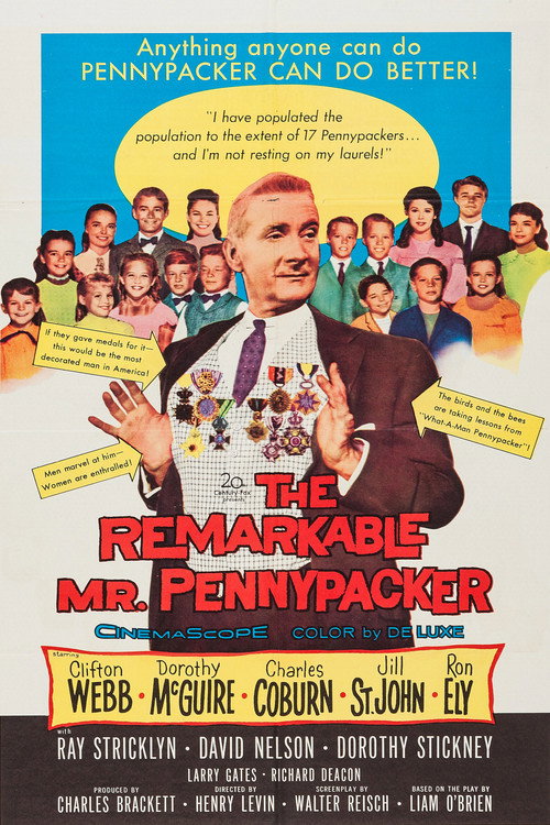 The Remarkable Mr. Pennypacker poster