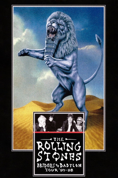 The Rolling Stones: Bridges to Babylon Tour ’97-98 poster