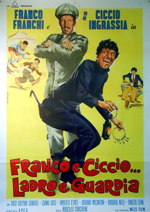 Franco and Ciccio… Robber and Cop poster