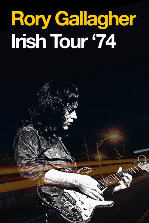 Rory Gallagher – Irish Tour ’74 poster