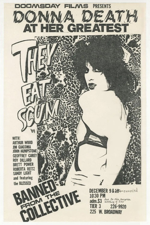 They Eat Scum poster