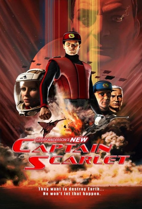 Gerry Anderson’s New Captain Scarlet poster