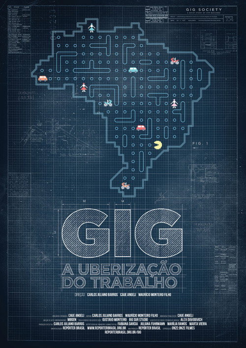 GIG – A Uberização do Trabalho poster