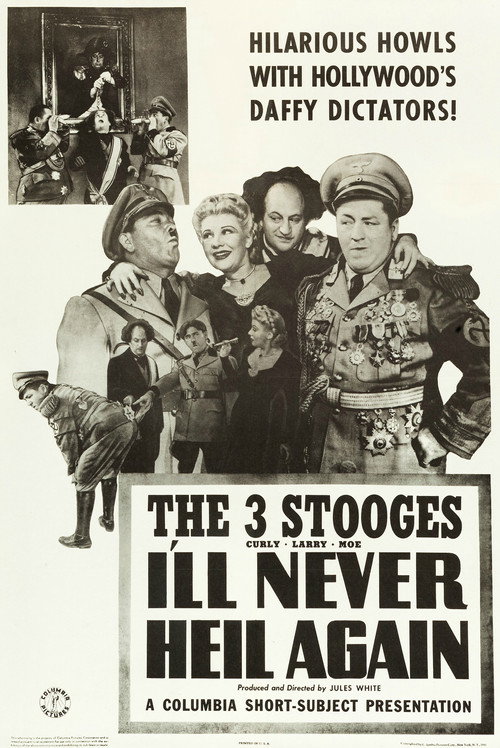 I’ll Never Heil Again poster