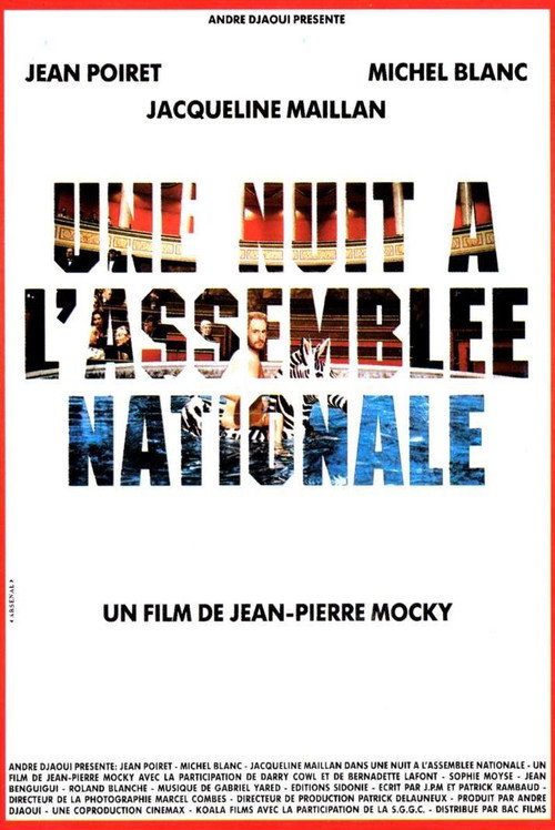 Une nuit à l’Assemblée Nationale poster