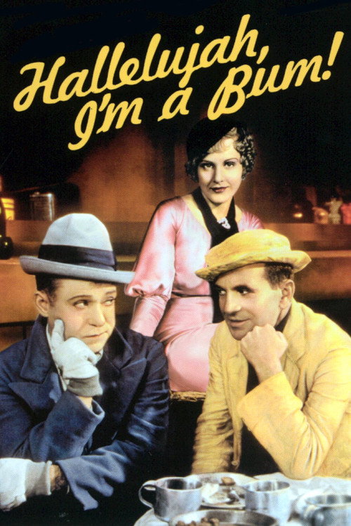Hallelujah, I’m a Bum poster