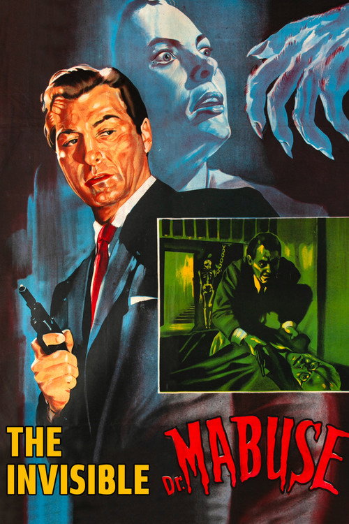 The Invisible Dr. Mabuse poster