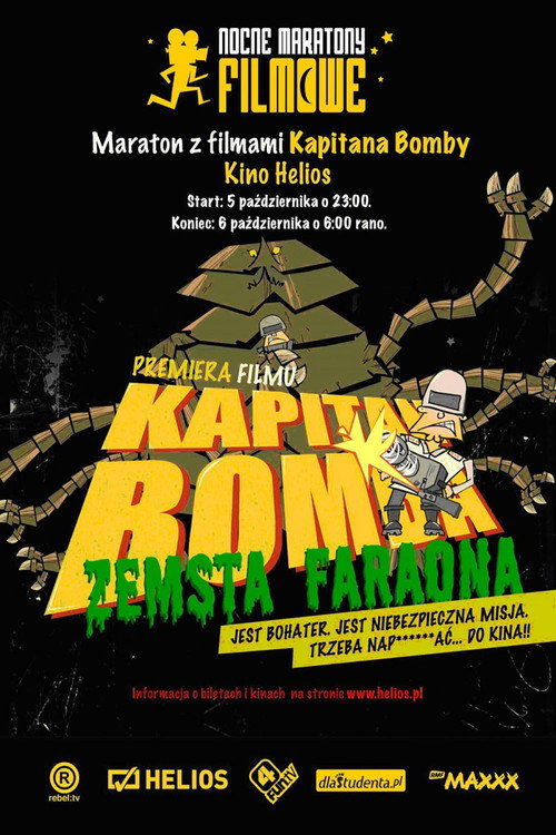 Kapitan Bomba – Zemsta Faraona poster