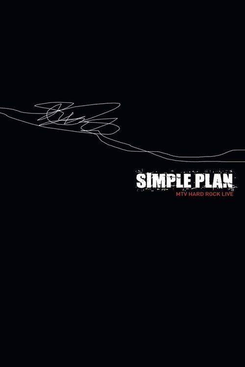 Simple Plan – MTV Hard Rock Live poster