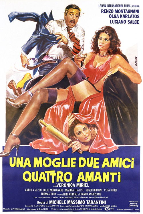 A Wife, Two Friends, Four Lovers poster