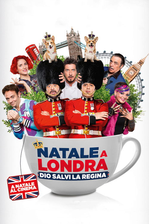 Christman in London – God Save the Queen poster